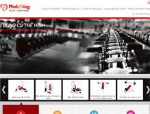 Tablet Screenshot of minhhongvn.com